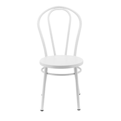 Curved Metal Dining Chair 4.6kg Vintage Outdoor Bentwood Thonet