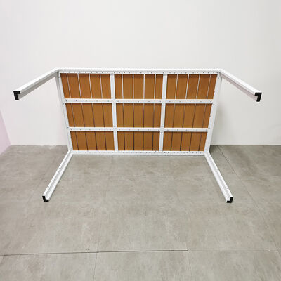 Patio Aluminum Outdoor Table Chairs All Weather Wpc Board Garden Furnitures 160x80x75cm