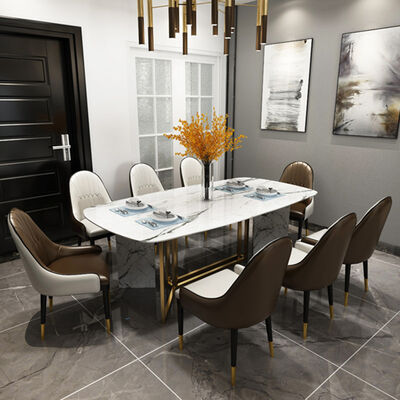 8 Seater Marble Luxury Dining Table And Chairs Italian Furniture Unik Ideas