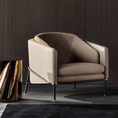 Buen precio Pasillo Sofa Chair Lounge Single Seater Sofa Chair For Living Room del hotel en línea