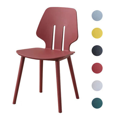 Buen precio Nordic Modern Color Plastic Hotel Dining Chair Outdoor Leisure Cheap Garden PP Chairs en línea