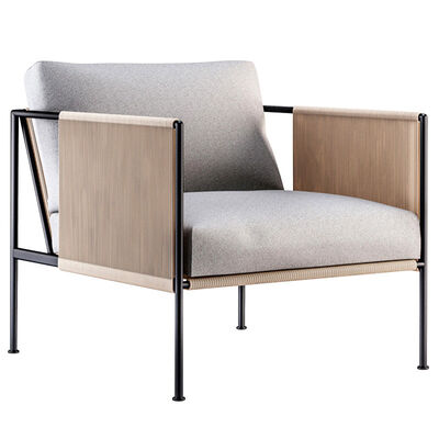 Buen precio Cuerdas de tejido hechas a mano Sofá individual de ocio al aire libre Hotel Villa Balcón Sofá de jardín en línea