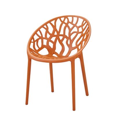 Buen precio Colorido Café Café Oficina Restaurante silla de plástico PP estilo duradero en línea