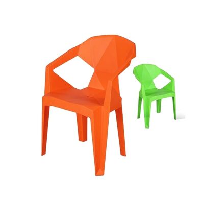 Buen precio Outdoor Stackable Polypropylene Plastic Chair  for Patio Garden en línea