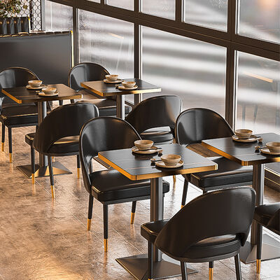 Buen precio Dining Sofa Seating Commercial Pub Hookah Lounge Restaurant Booth Sofa  Restaurant Table Chairs Set en línea