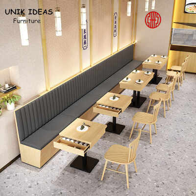 Buen precio Durable Furniture Bar Lounge Furniture for Restaurant Table and Chairs Restaurant Furniture Booth Seats en línea