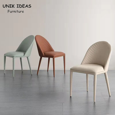 Buen precio El comedor europeo del estilo de la altura de Grey Nordic Dining Chair los 49cm Seat fija en línea