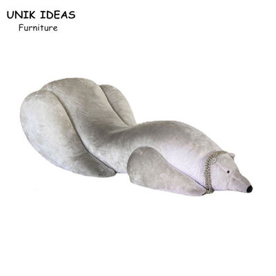 Buen precio Italiano poner crema de la sala de estar del acento del salón de Teddy Bear Fabric Chair Armchair en línea