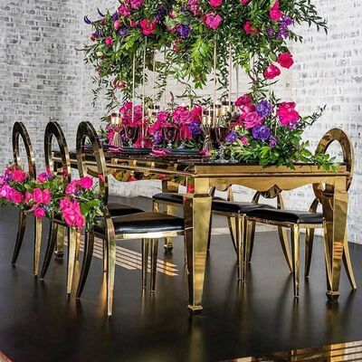 Buen precio Marco de acero inoxidable superior de cristal 0.42cbm del cuadro el 120x240x75cm de la decoración que se casa en línea