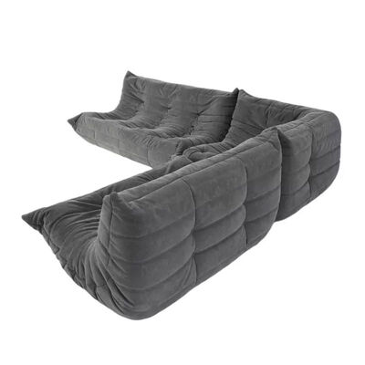 Buen precio Sala de estar modular Sofa Leather Home Furniture Lazy seccional Sofa Set en línea